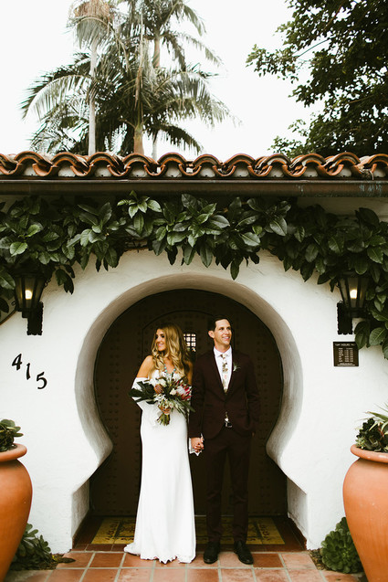 Bohemian wedding at Casa Romantica