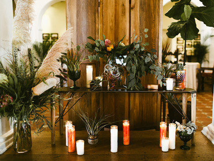 Bohemian wedding at Casa Romantica