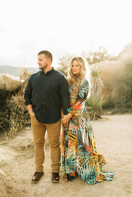 Desert engagement shoot