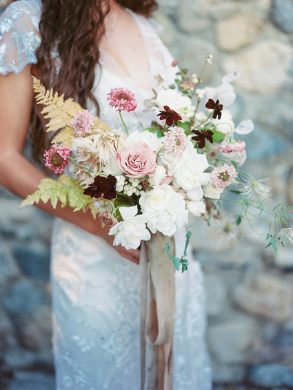 Romantic bridal bouquet