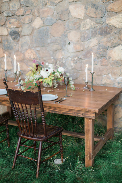Romantic tablescape