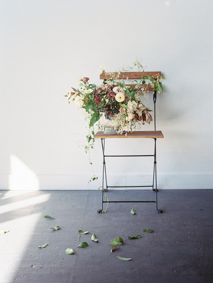 Romantic wedding flowers