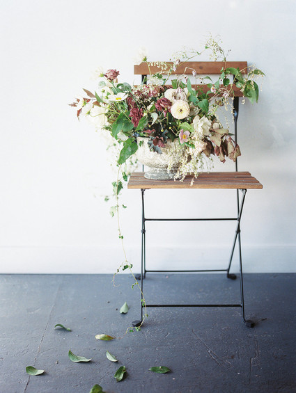 Romantic wedding flowers