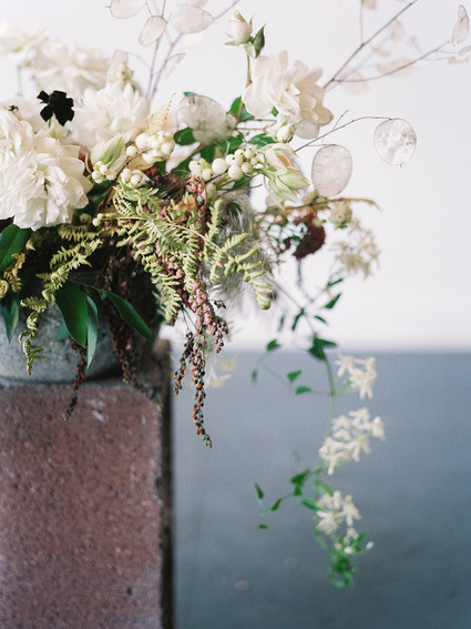 Romantic wedding flowers