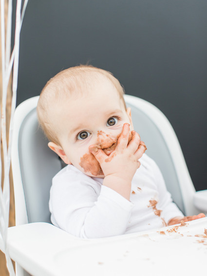 Modern dinosaur 1st birthday party