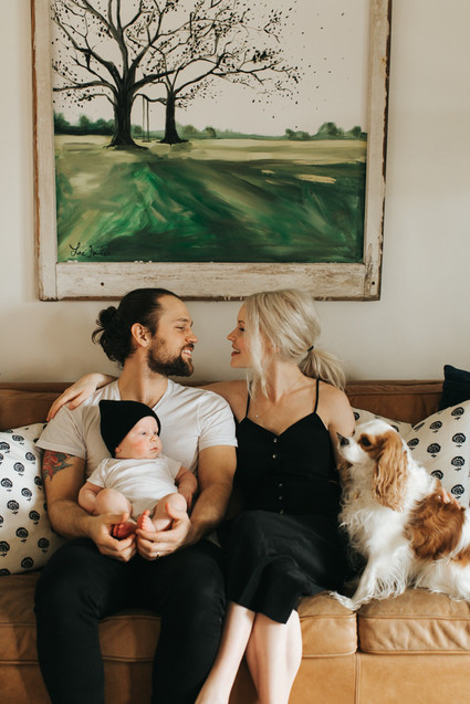 Artsy family home tour