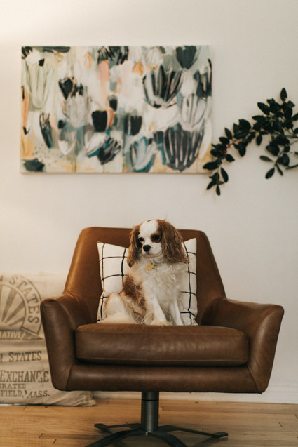 Artsy family home tour