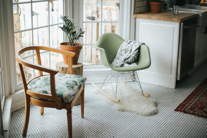 Artsy family home tour