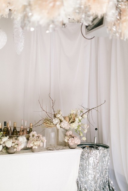 All white first birthday