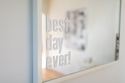 All white first birthday