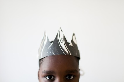 All white first birthday