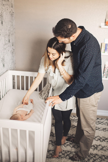 at home newborn photos