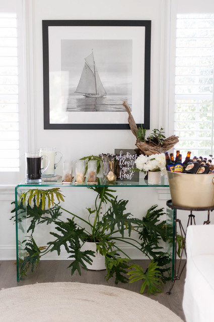 Ice cream float station