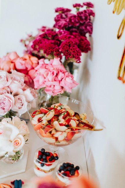 berries and blooms baby shower Inspiration