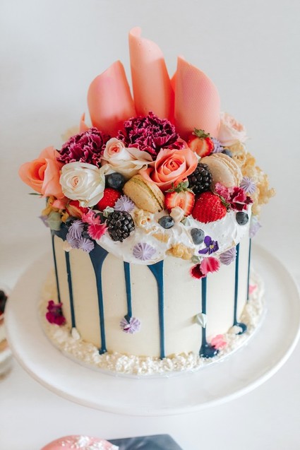 berries and blooms baby shower Inspiration