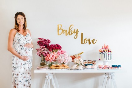 berries and blooms baby shower Inspiration