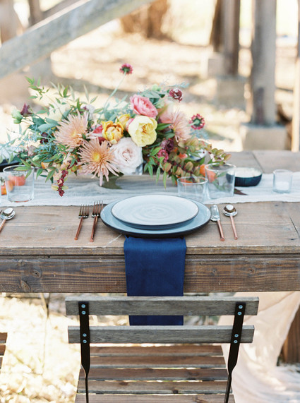 Rustic tablescape