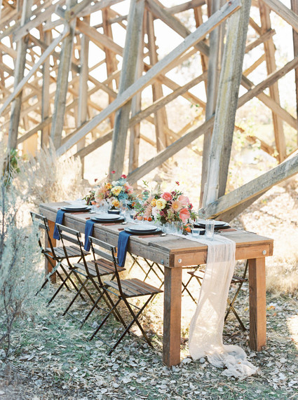 Rustic tablescape