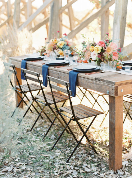 Rustic tablescape