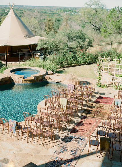 Bohemian Marfa-inspired wedding