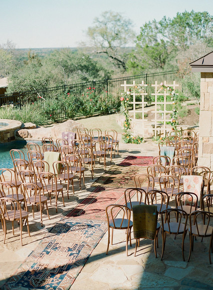 Boho ceremony