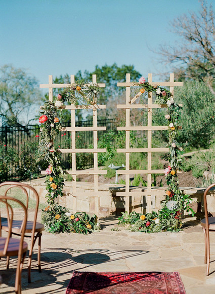 Boho ceremony