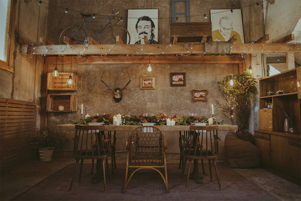 Fall tablescape