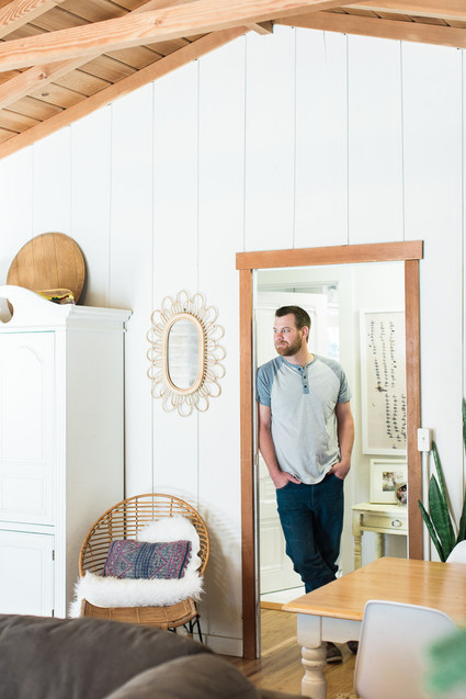 Indigo boho boy's nursery