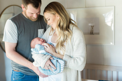 Indigo boho boy's nursery