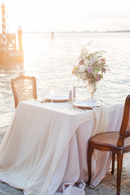 Elegant tablescape