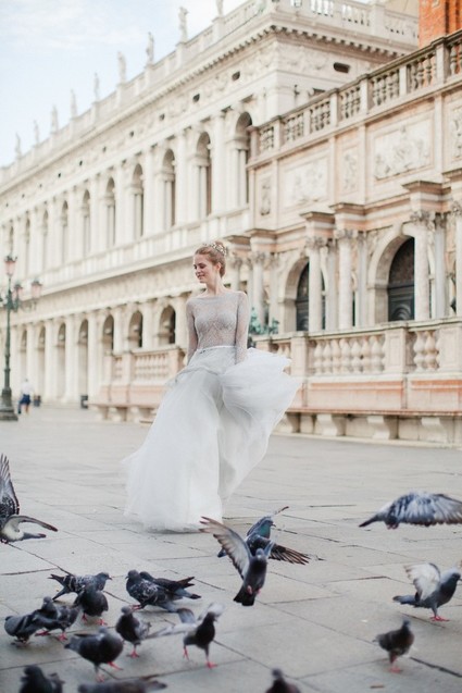 Italy bridal portrait