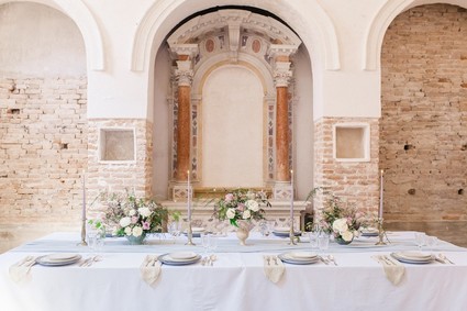 Romantic tablescape