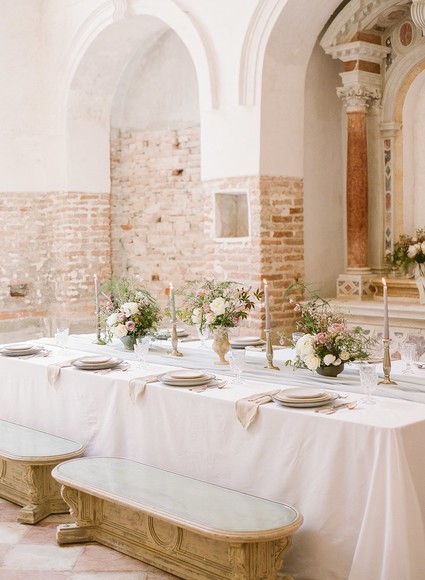 Elegant tablescape