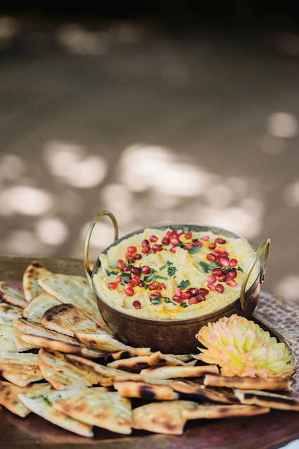Hummus and pita
