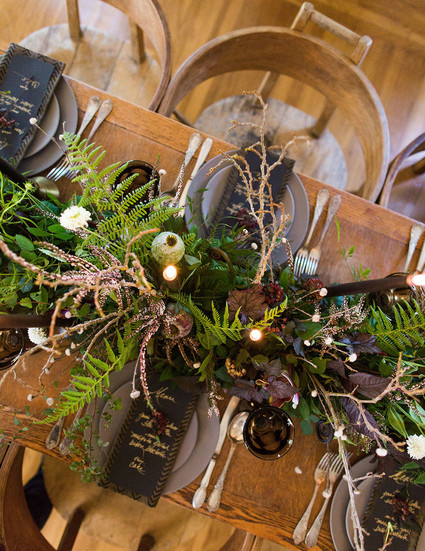 Fern centerpiece