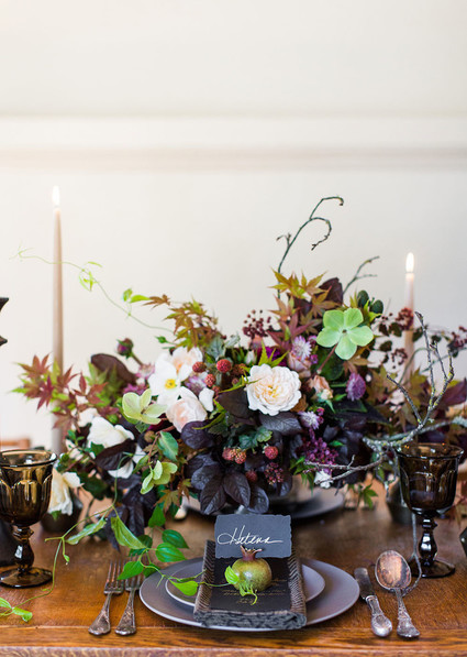 Foraged centerpiece