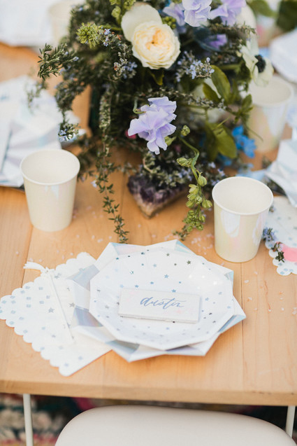 feminine moon and stars party Inspiration