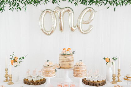 Floral Bambi 1st birthday