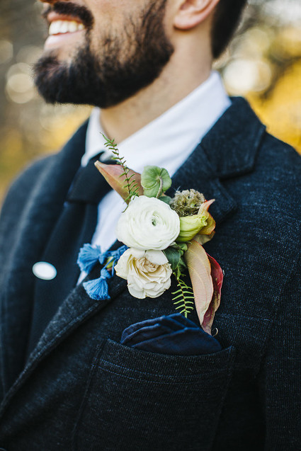 Fall boutonnière