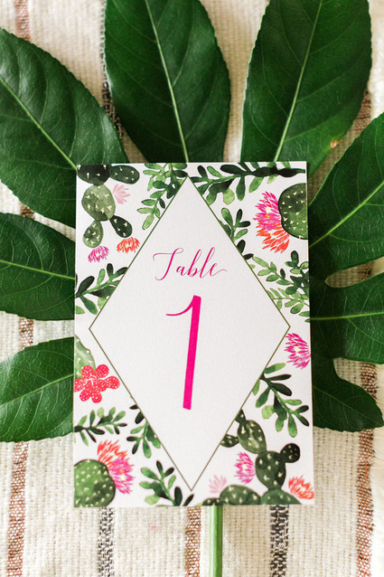 Table number