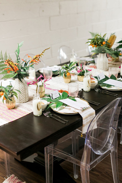 Colorful Palm Springs Inspired Bridal Shower Inspiration