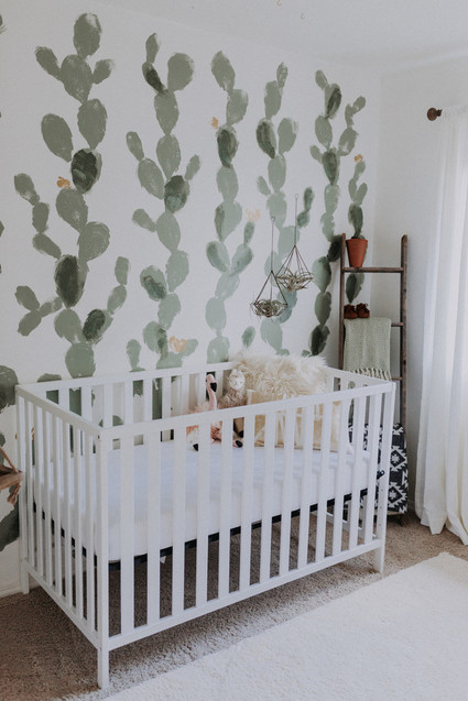 High Desert inspired girls nursery
