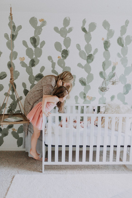 High Desert inspired girls nursery Inspiration