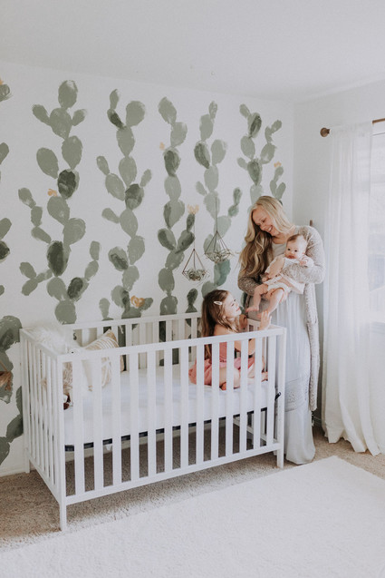 High Desert inspired girls nursery