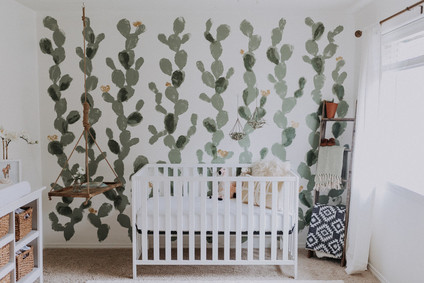 High Desert inspired girls nursery