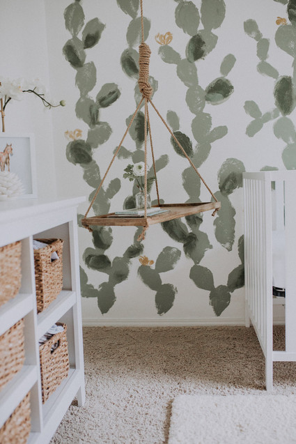 High Desert inspired girls nursery
