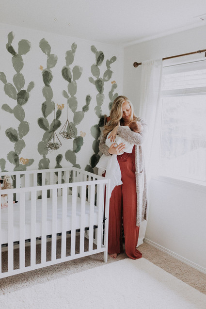 High Desert inspired girls nursery