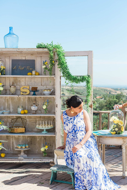 Spring french inspired baby shower Inspiration