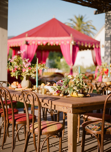 Rustic tablescape