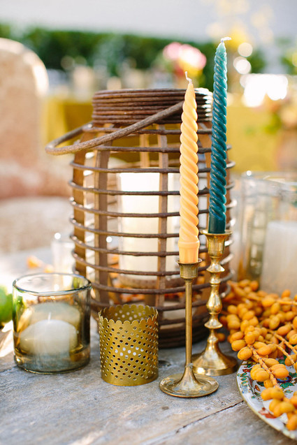 Colorful candles
